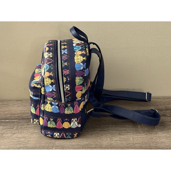 Loungefly Disney Princess Dress Closet Mini Backpack Soft Tag LF13 - Picture 3 of 5